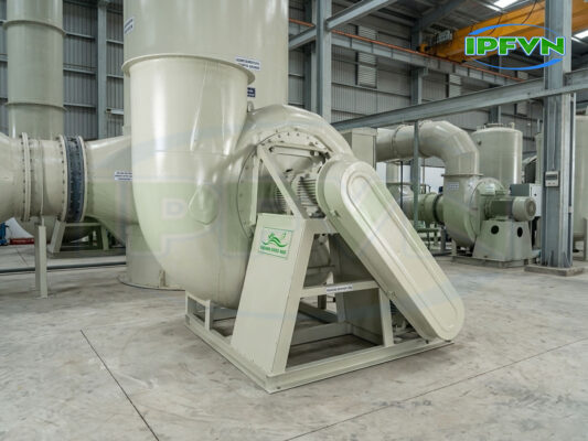 Quạt ly tâm FRP giải pháp chống ăn mòn trong môi trường hóa chất-6