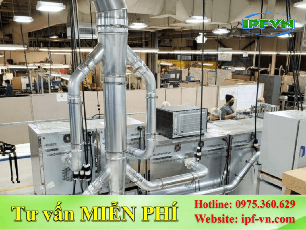 Tê và Y ảnh hưởng đến tổn thất áp suất